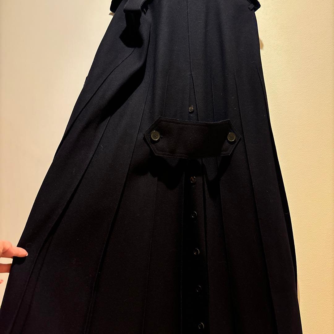 値下げ、VALENTINO ネイビーケープコート