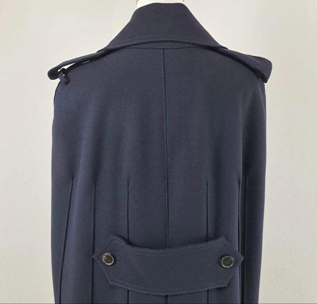 値下げ、VALENTINO ネイビーケープコート