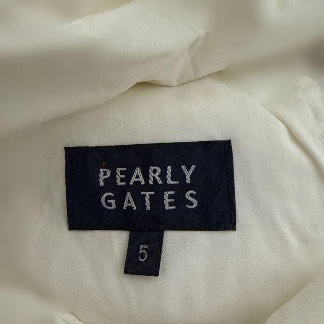 PEARLY GATES キルティングパンツ ホワイト