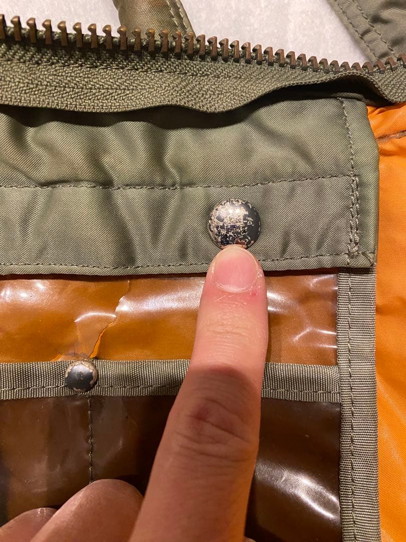 希少 PORTER ヘルメットバッグ 2way タンカー セージグリーン 傑作