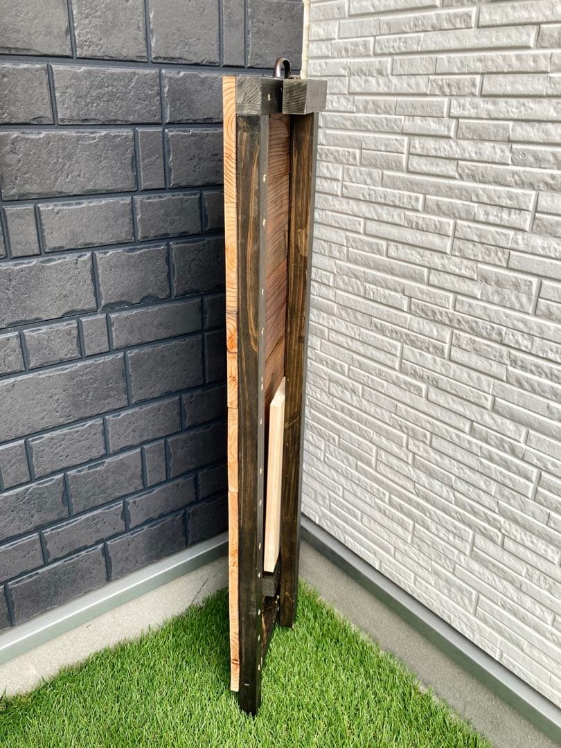 新作　Ａ型看板　ヴィンテージ　レトロ　大きいＷスリムＬＬ　木目綺麗　おまけ