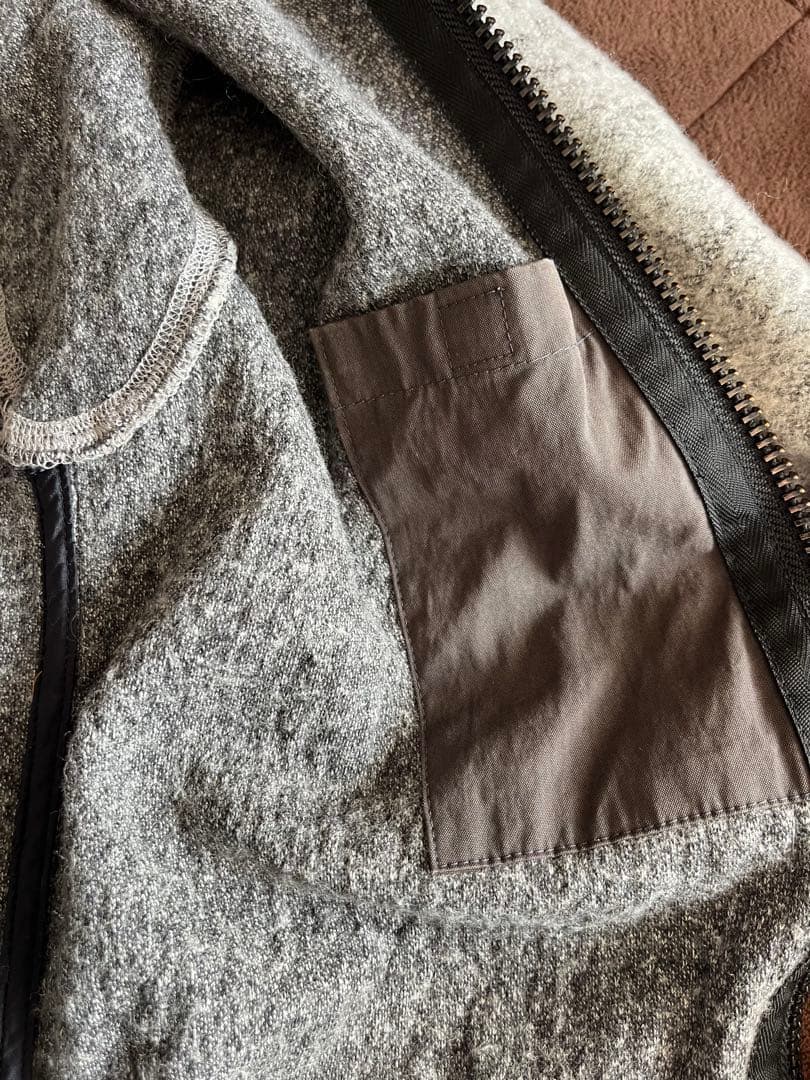 L.G.B ルグランブルーラクーンファー ロングスリーブパーカー　美品✨サイズ1