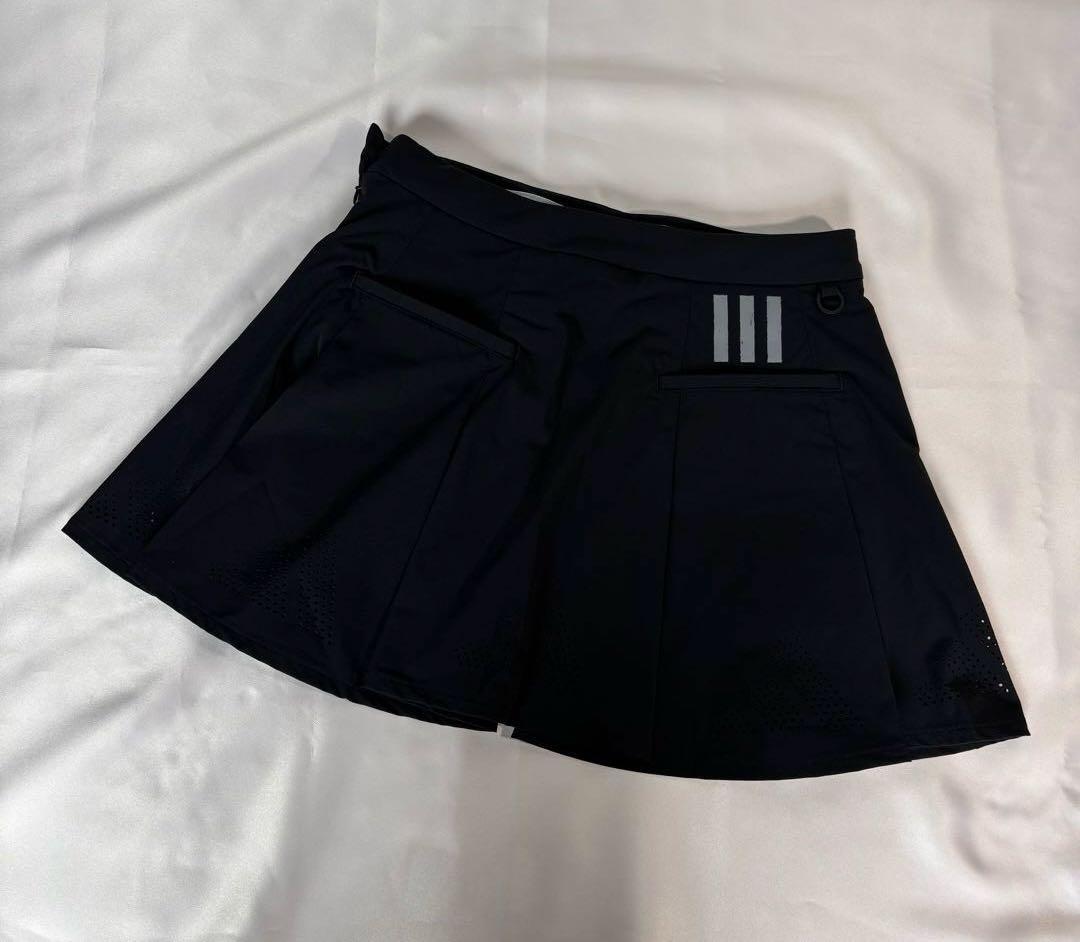 新品adidas ゴルフ　PRIMEKNIT襟付きニット　パンチングスカート