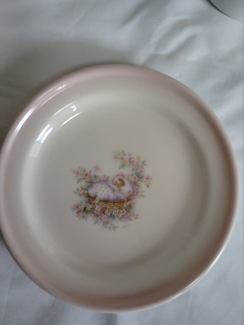 イマン、マニーがお好きな方、アンシエンヌ、ホーローキャニスター＆陶器お皿のセット