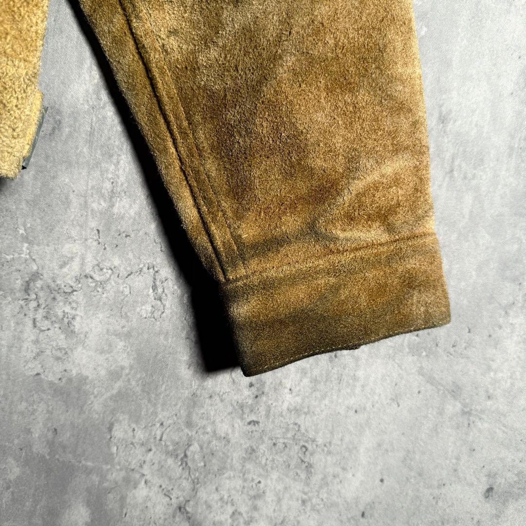 ⭐️希少⭐️ワコマリア スウェードトラッカージャケット 日本製 L〜XL相当 非売品