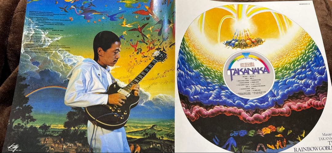 T*U様 【2LP帯付き美品】高中正義 虹伝説Takanaka Masayosh