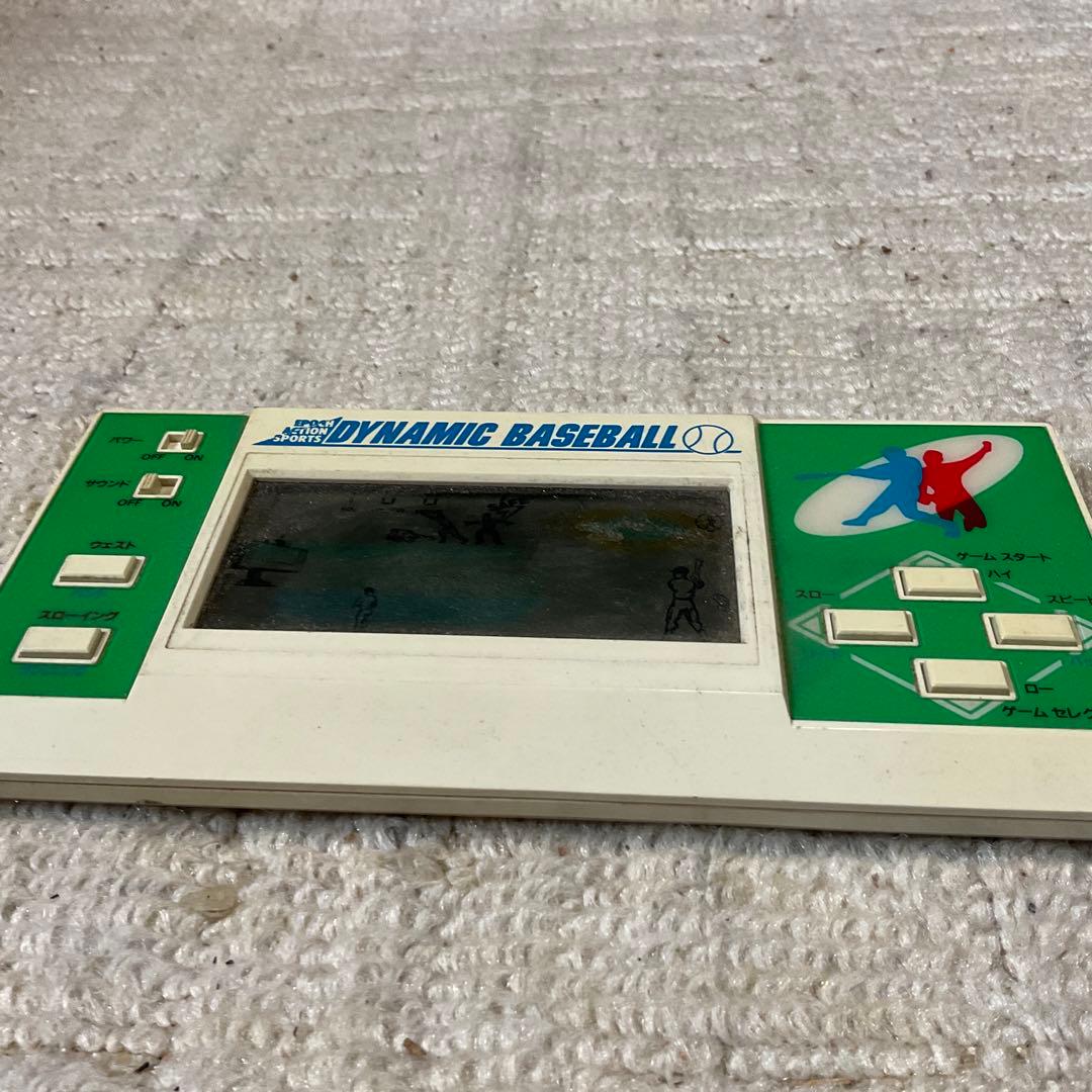 エポック社　1984年 ダイナミックベースボール。【稼働品　汚れあり】。