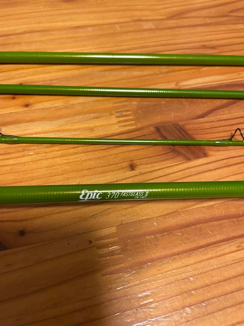Epic 370 Fastglass II フライロッド7f 3番