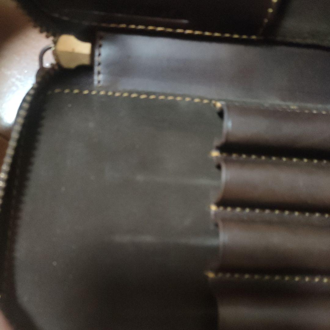 バハギアクラフト　ラウンドジップペンケース