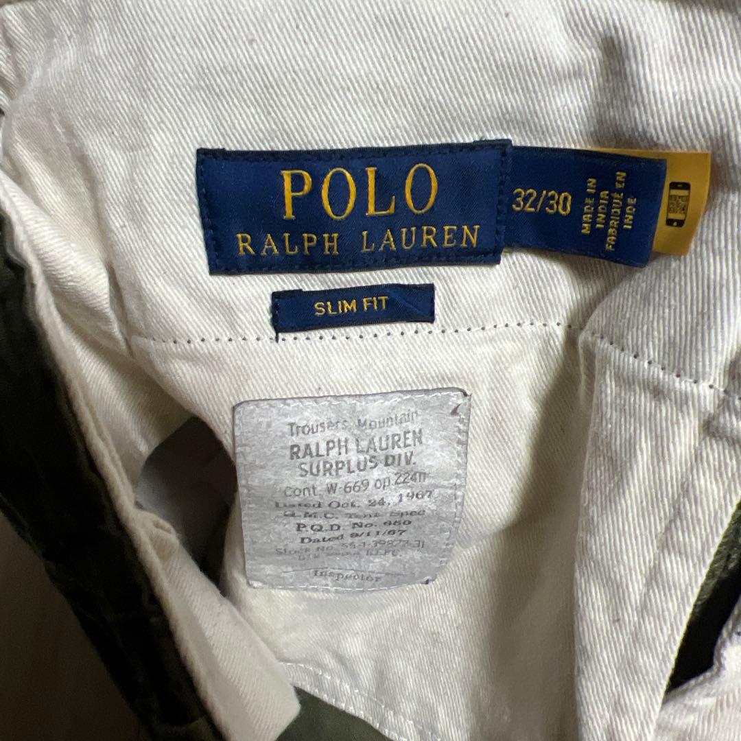 ラルフローレン　カーゴパンツ　スリムフィット