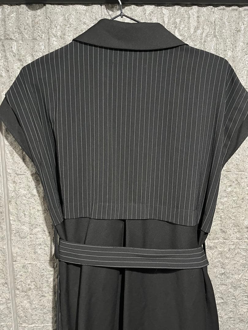 ユナイテッドトウキョウ　ダブルレイヤーシャツワンピース