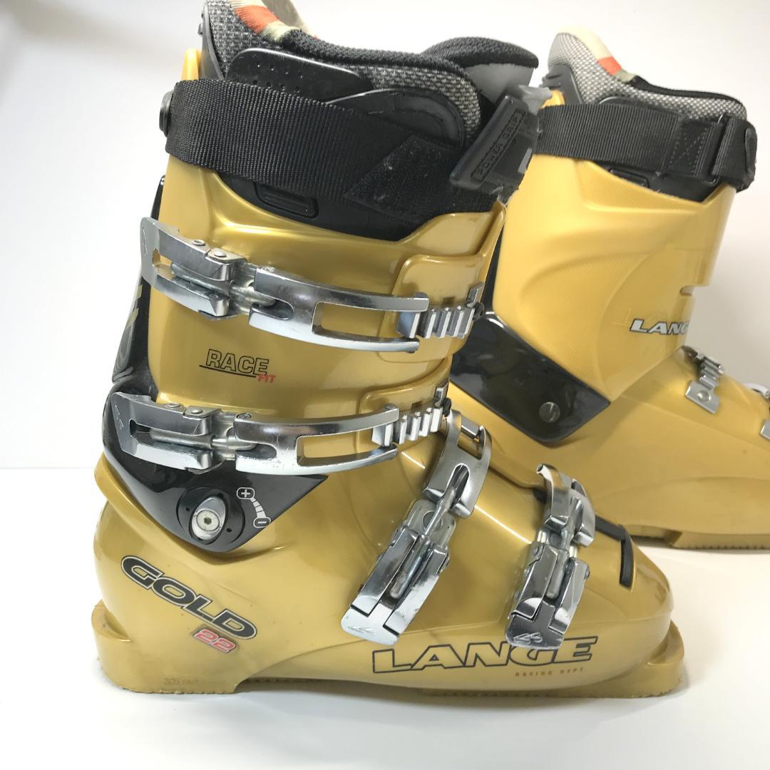 スキー LANGE GOLD 22 RACE FIT 305mm 26.0-26.5cm