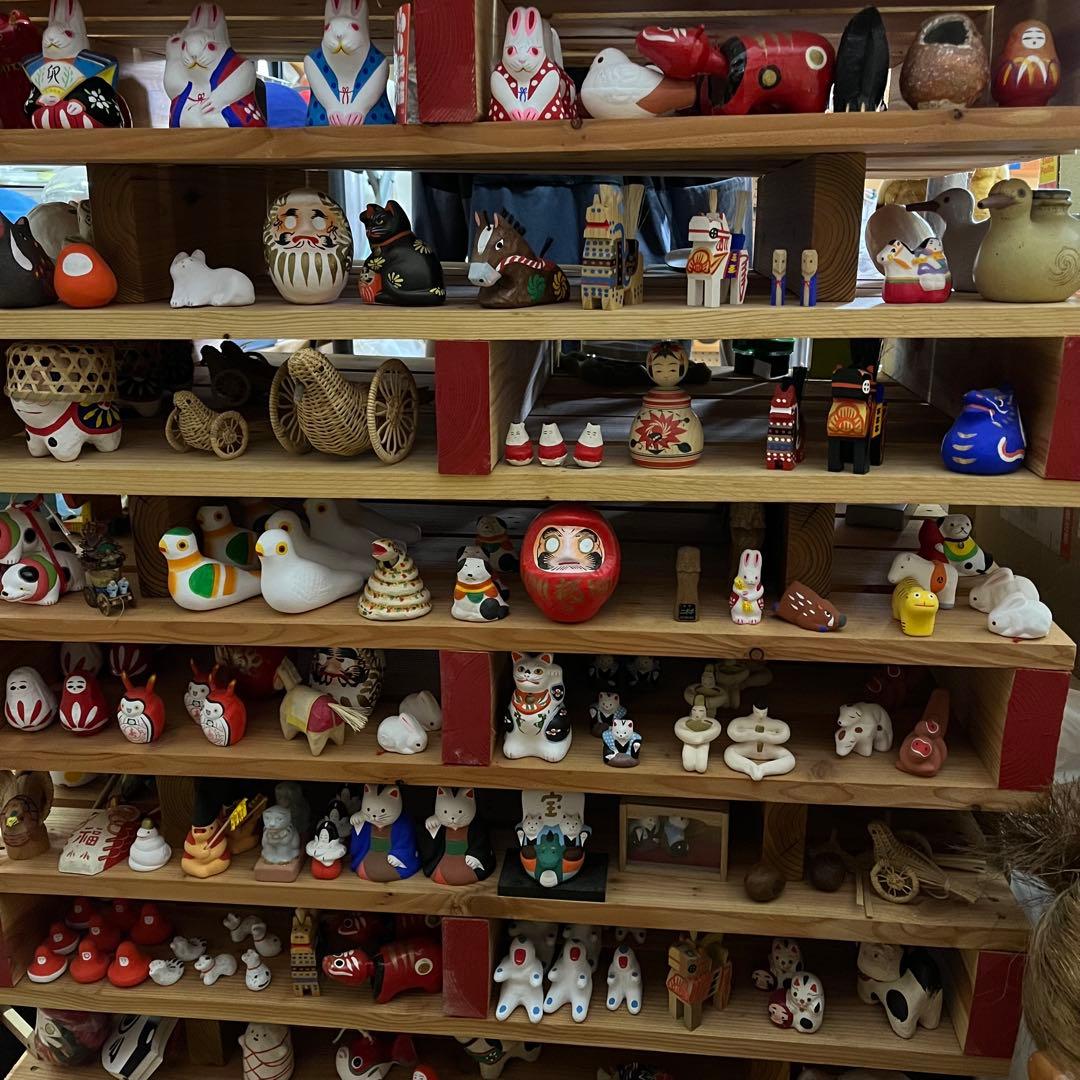 無印良品福缶LisaLarsonリサ・ラーソン縁起物ライオン卯三郎こけし民芸限定