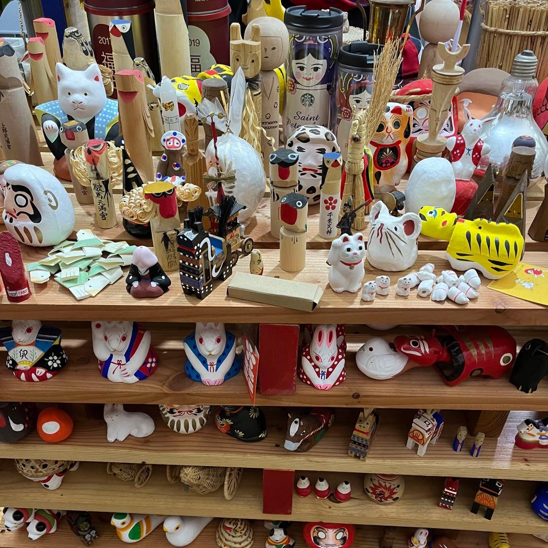 無印良品福缶LisaLarsonリサ・ラーソン縁起物ライオン卯三郎こけし民芸限定