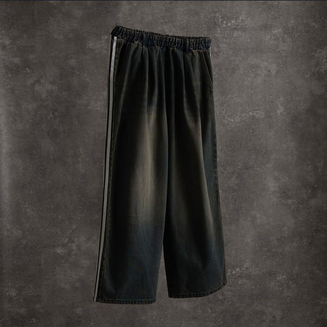 (セット販売)ADRER ジップパーカージャケットワイドスラックス