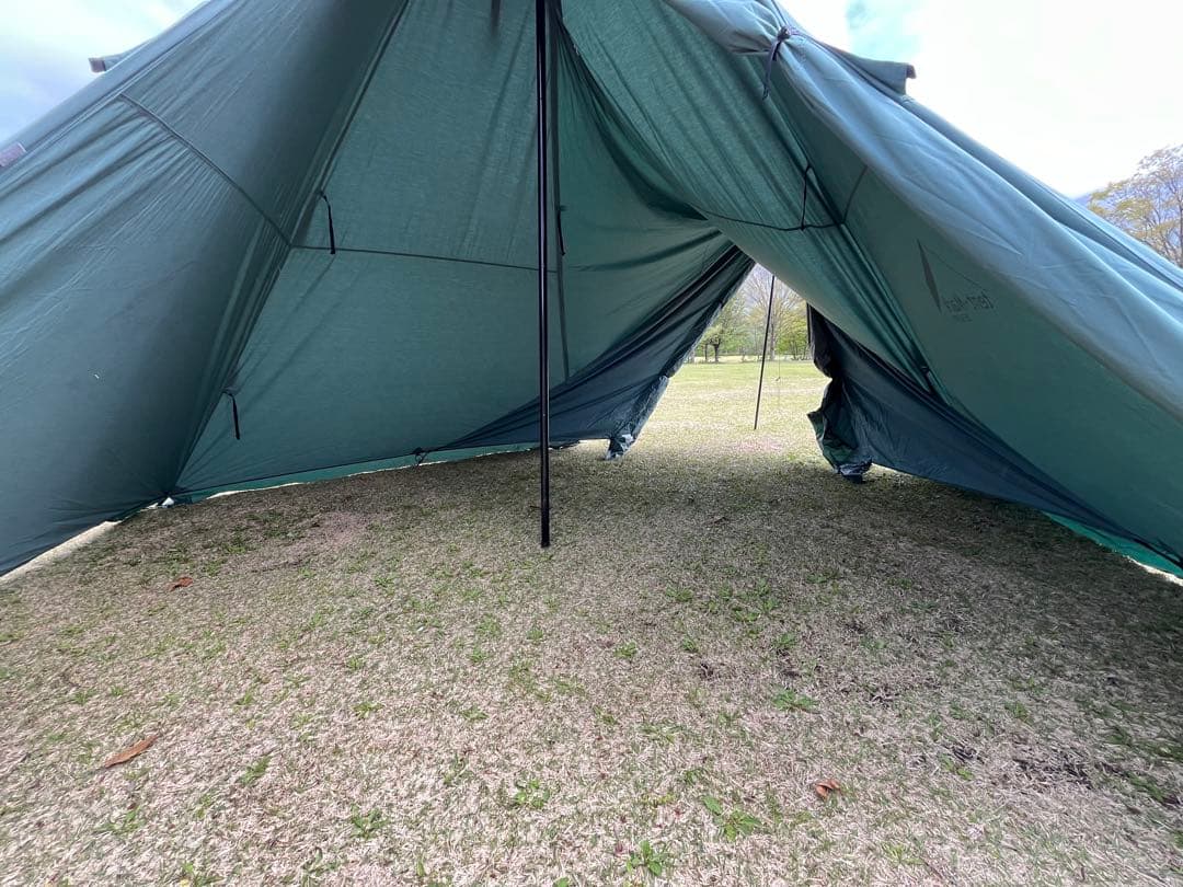 tent Mark サーカスTCDXダックグリーンフロントフラップセット