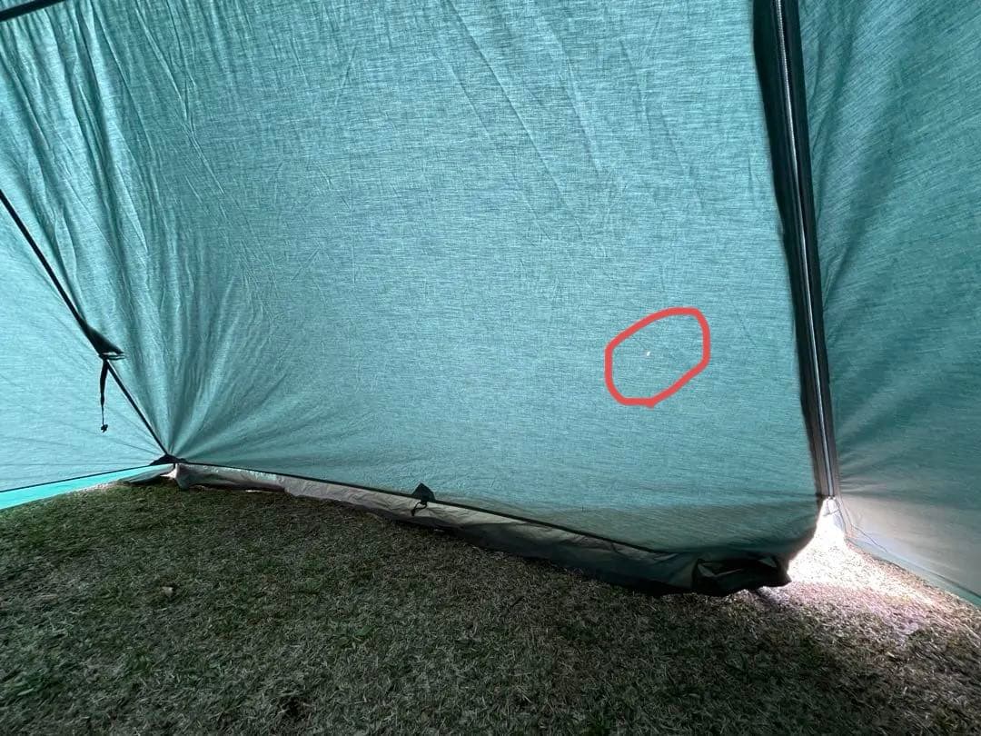 tent Mark サーカスTCDXダックグリーンフロントフラップセット