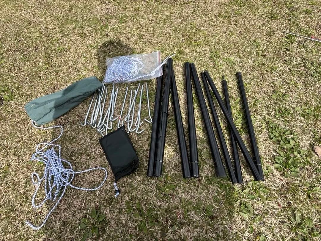 tent Mark サーカスTCDXダックグリーンフロントフラップセット