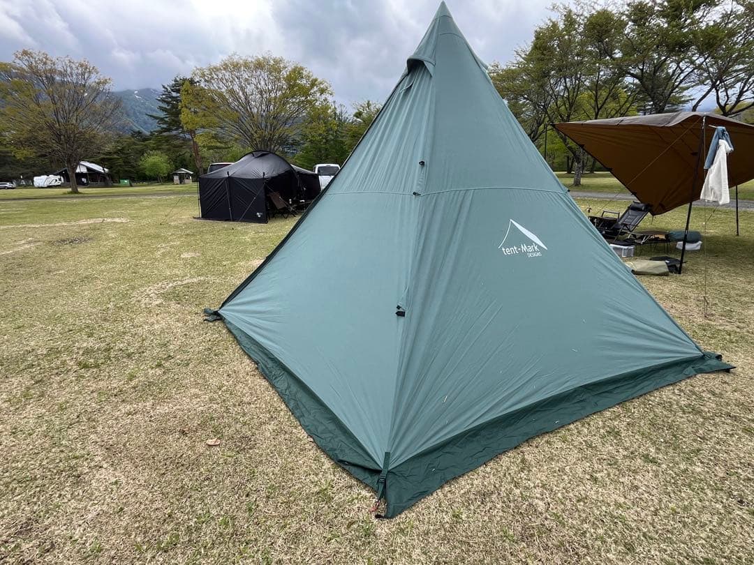 tent Mark サーカスTCDXダックグリーンフロントフラップセット