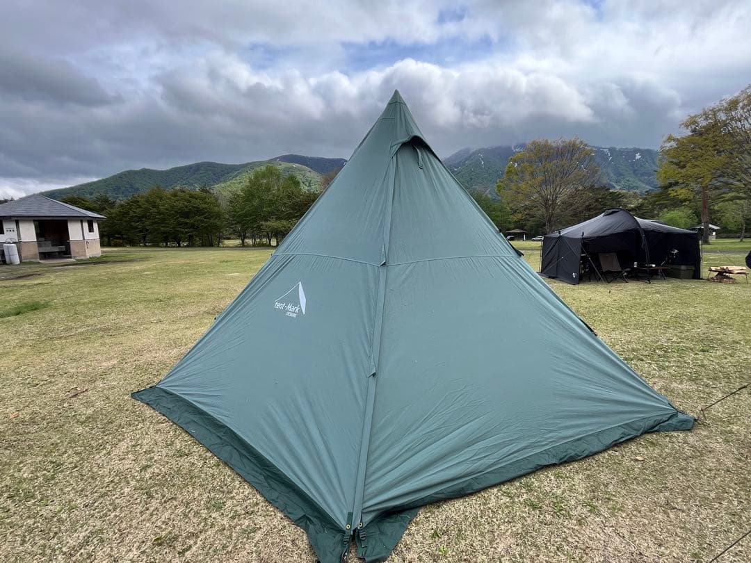 tent Mark サーカスTCDXダックグリーンフロントフラップセット
