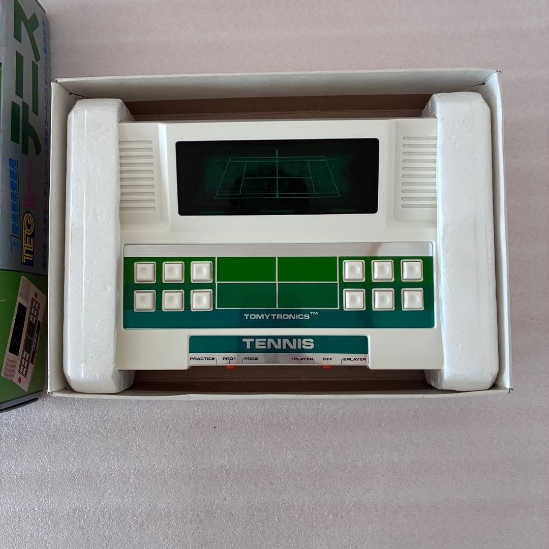 希少 美品 lsiゲーム トミー エレクトロニクスゲーム テニス 昭和レトロ