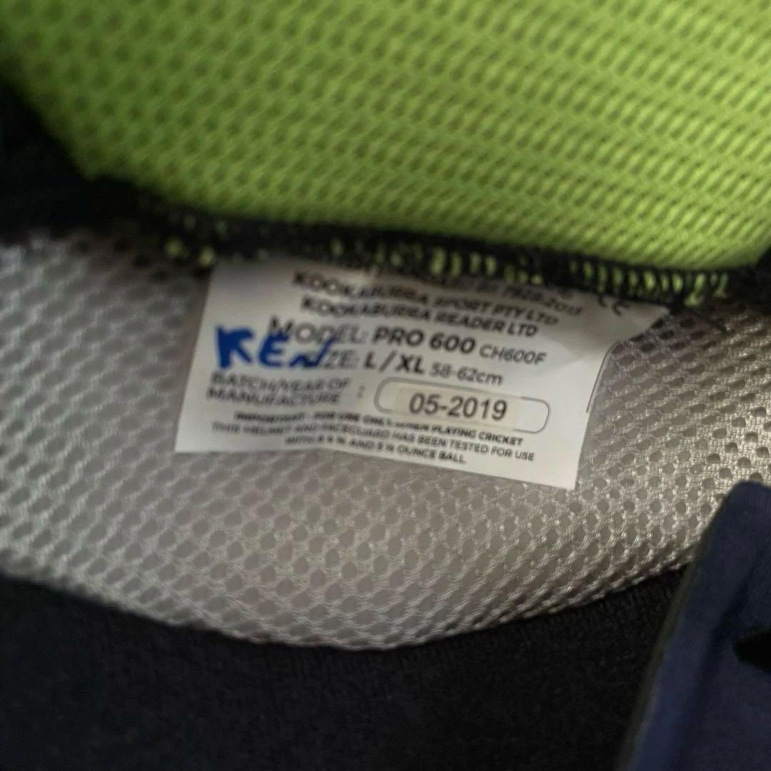 Kookaburra Pro 600 CH600F クリケットヘルメット