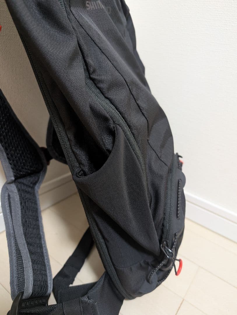 【美品】SHIMANO シマノ U10 バックパック サイクリング ブラック