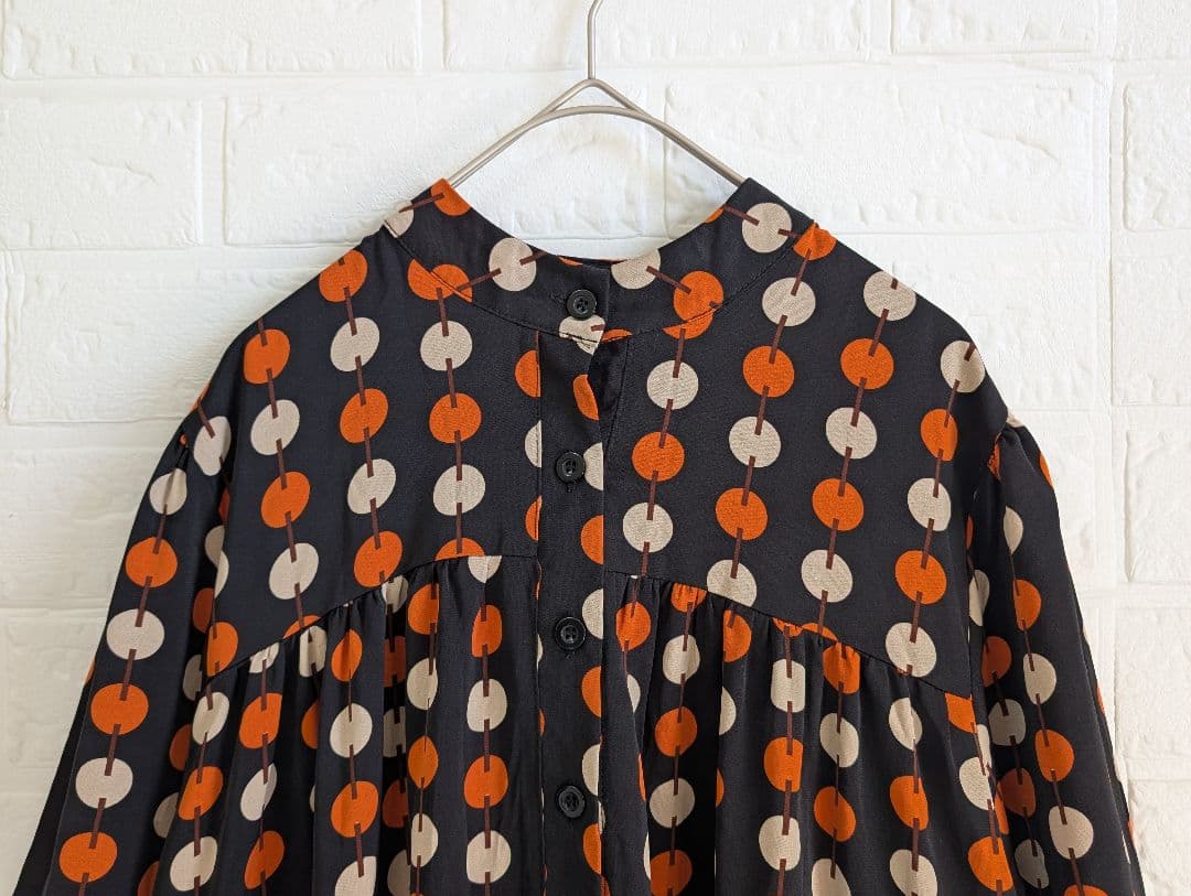 古着 レトロ古着 Vintage 昭和レトロ マキシ丈 ワンピース ドット