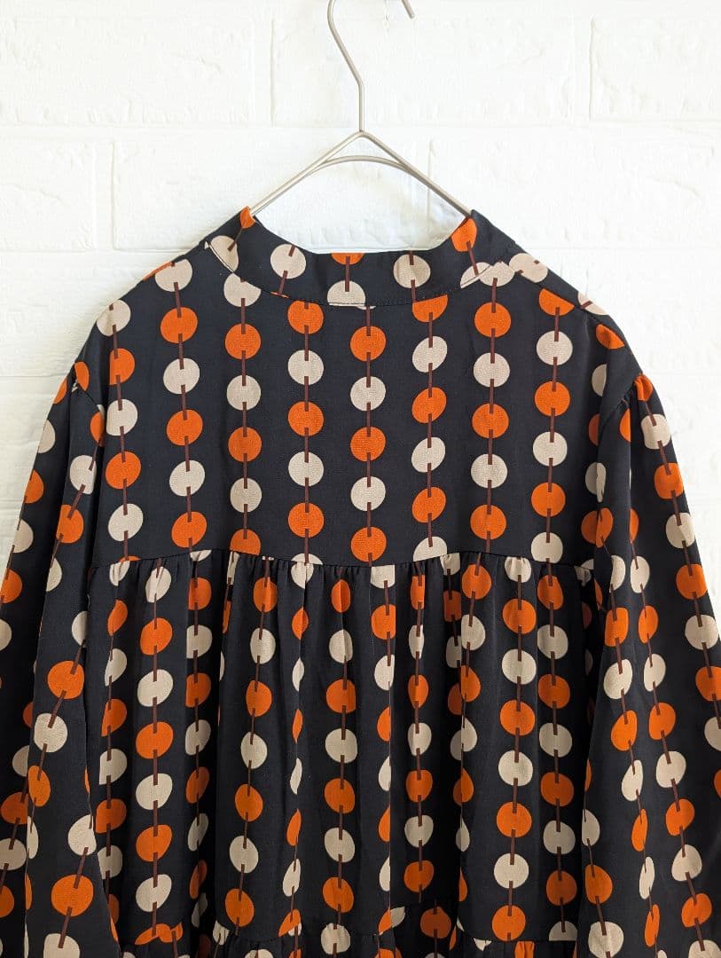 古着 レトロ古着 Vintage 昭和レトロ マキシ丈 ワンピース ドット