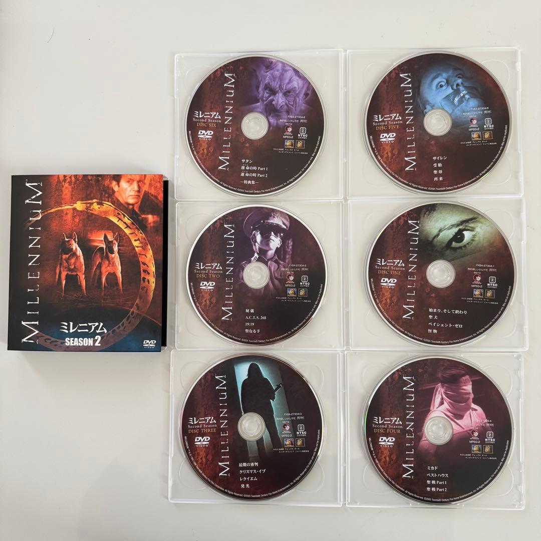 美品DVD ミレニアム シーズン1.2.3 コンパクト・ボックス 海外ドラマ