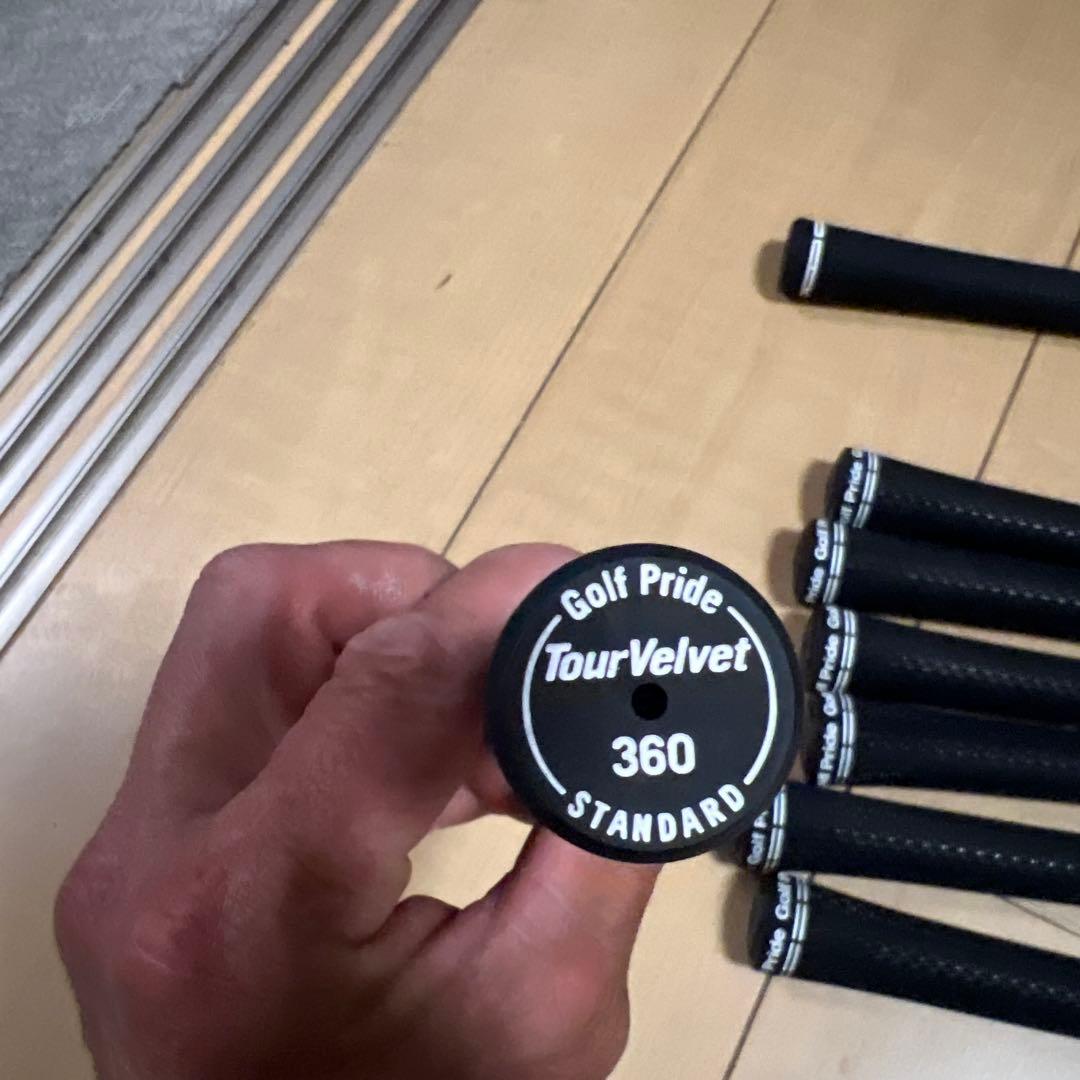 タイトリスト標準装着 ゴルフプライド 360グリップ 計8本