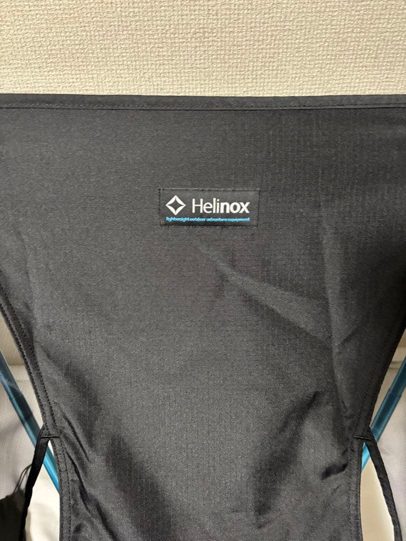 Helinox グラウンドチェア ブラック　アウトドアチェア
