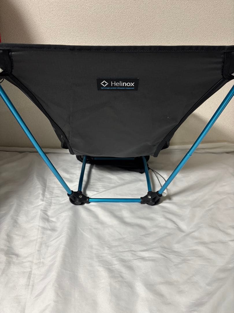 Helinox グラウンドチェア ブラック　アウトドアチェア