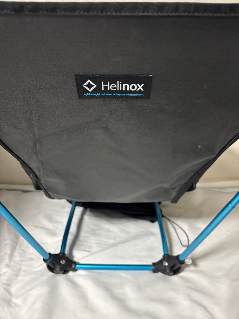 Helinox グラウンドチェア ブラック　アウトドアチェア