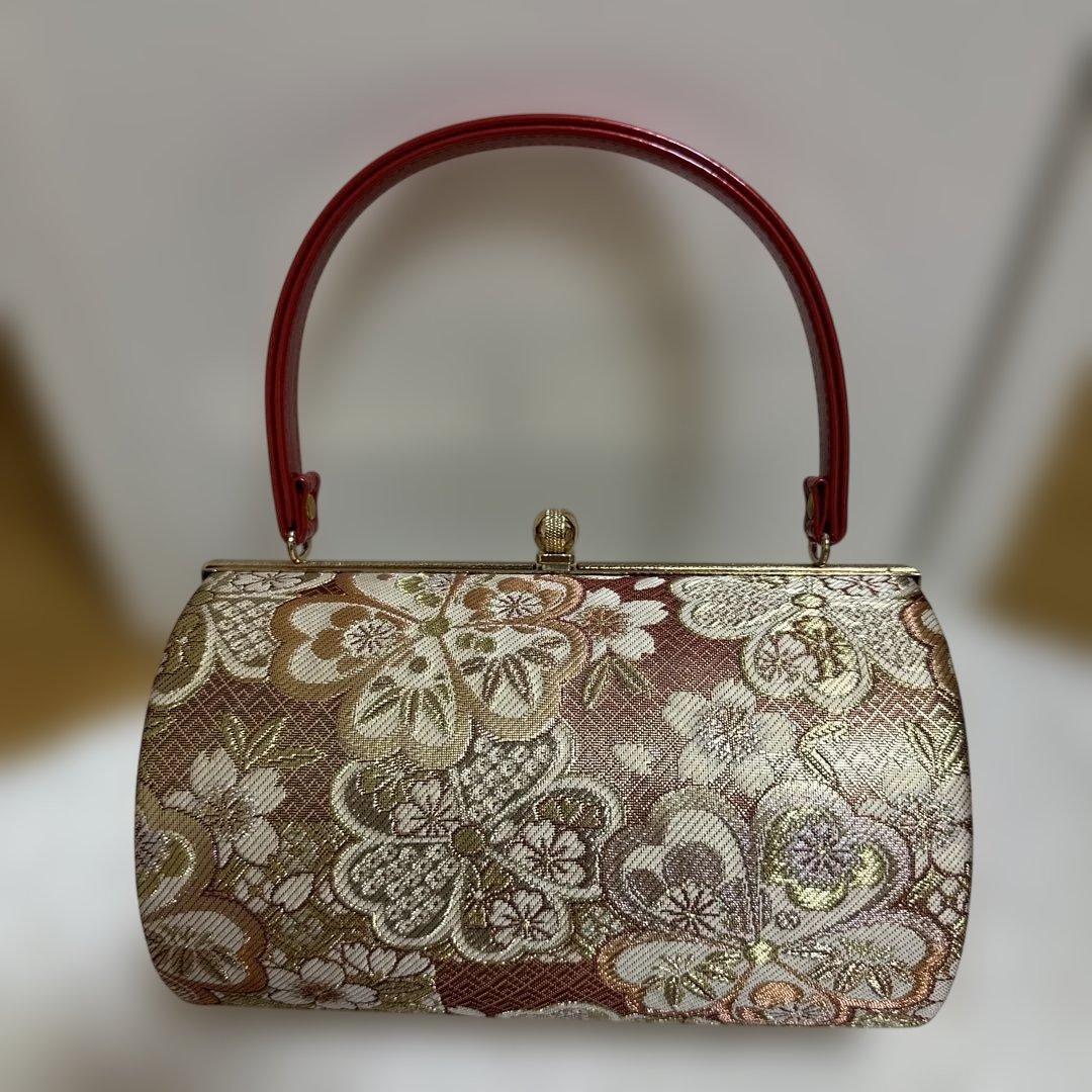 nao　　振袖用バッグと草履セット