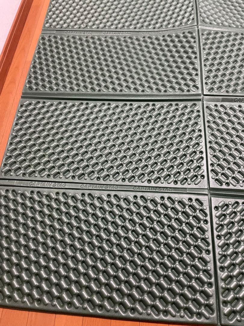 キャプテンスタッグ EVAフォームマット ダブル　テントマット　アウトドア　2個