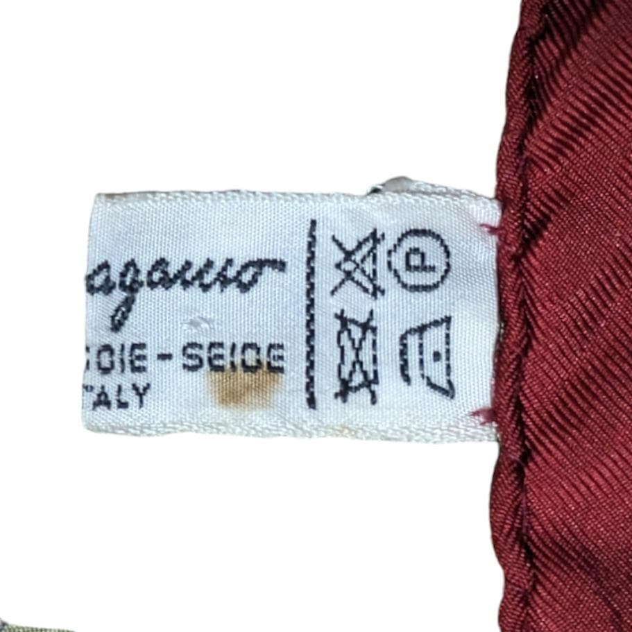 Salvatore Ferragamo シルク 大判 スカーフ スポーツ 馬