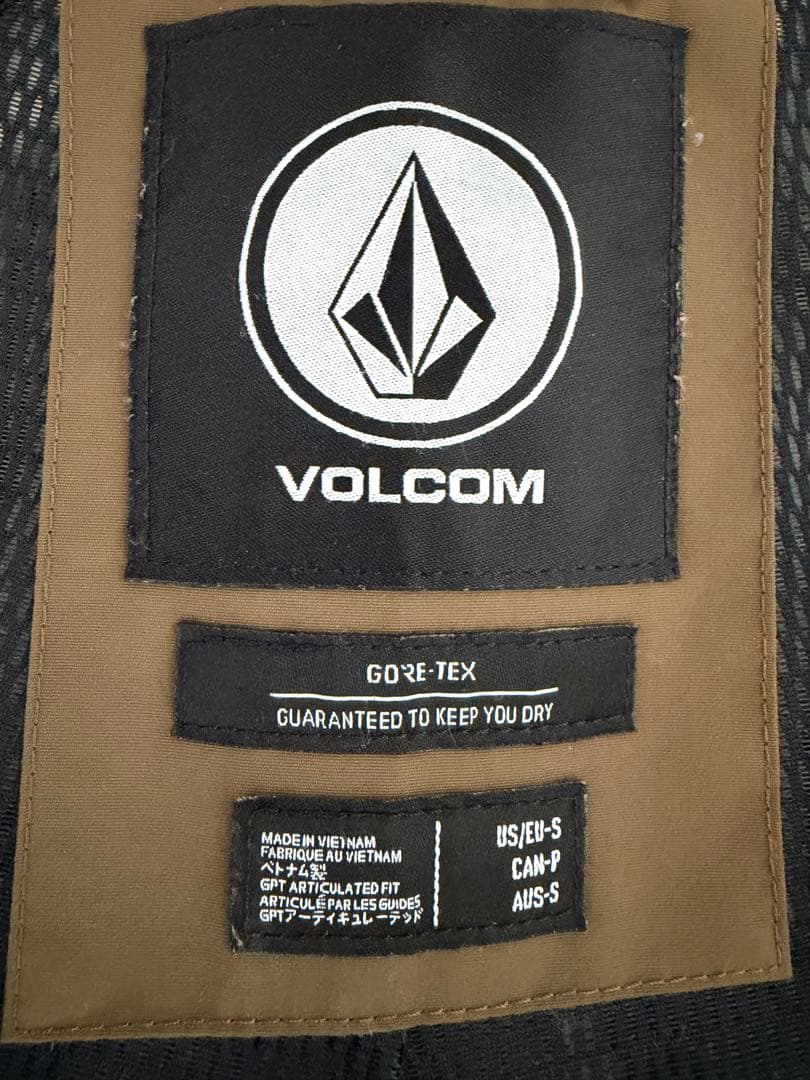 ボルコム ビブパンツ Rain Gore-Tex Bib Overall