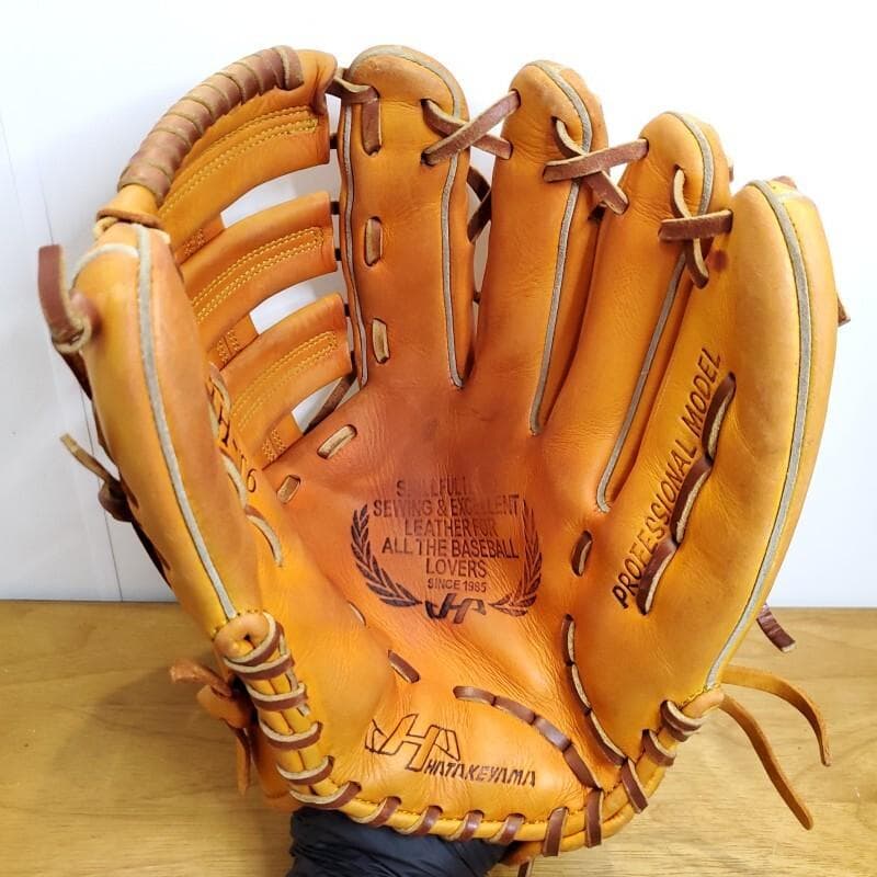 ハタケヤマ 金本知憲モデル 限定品 TH-T6 外野用 軟式グローブ