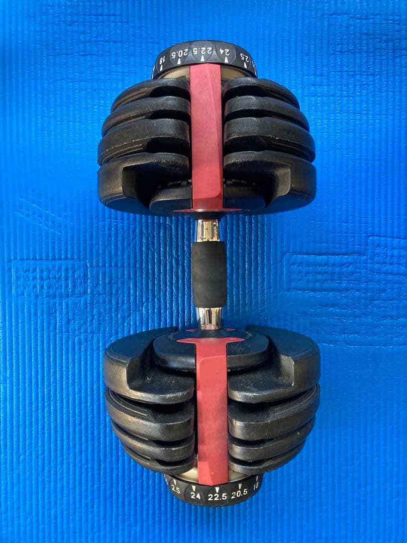 【トレーニング】アジャスタブルダンベル 24kg セット ②