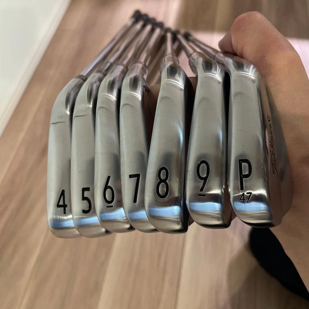 【コンボアイアン】620MB 620CB 4-9P 7本セット タイトリスト