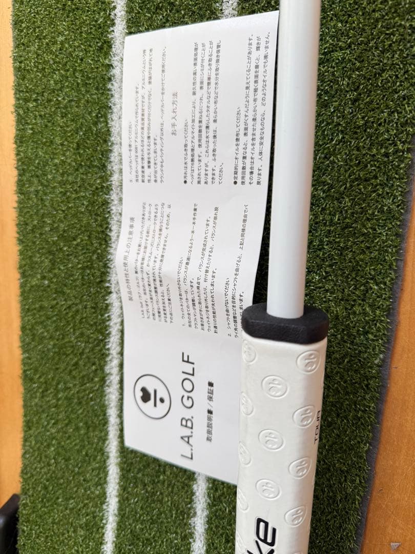 【極美品】★L.A.B. Golf DF3 中尺 38インチ ラブゴルフ パター