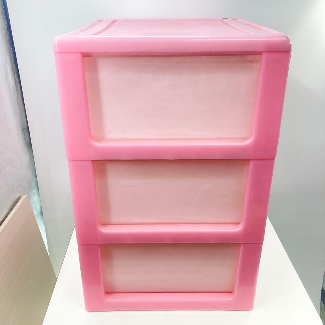 ハローキティ 収納ケース 3段 引き出し サンリオ