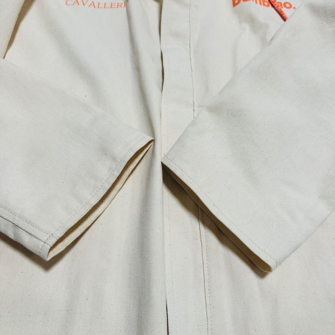 CHAPAL パーカー　フード付きコート クリーム色　M フランス　リバーシブル