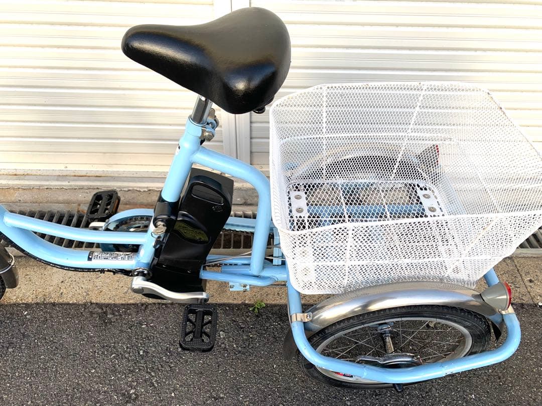 電動アシスト三輪自転車 24V8.5Ah 20-16インチ動作確認済