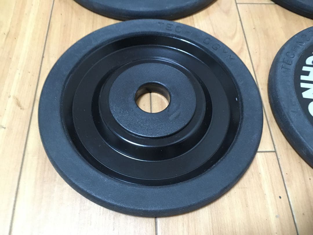 TECHNOGYMバンパープレート穴径／Φ28mm 計42.5kg