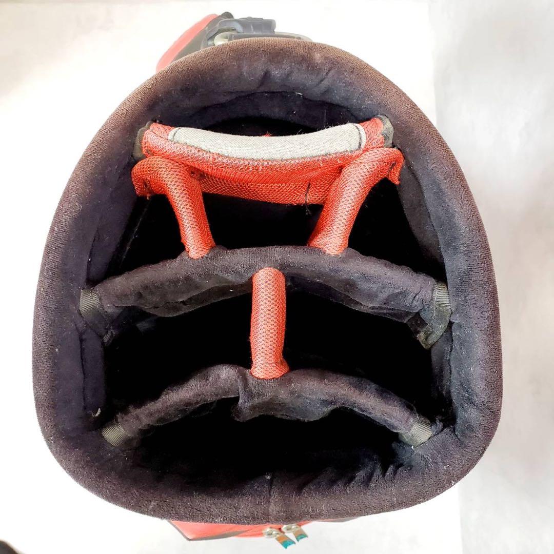 ルコックスポルティフ キャディバッグ ゴルフバッグ レッド フード無し