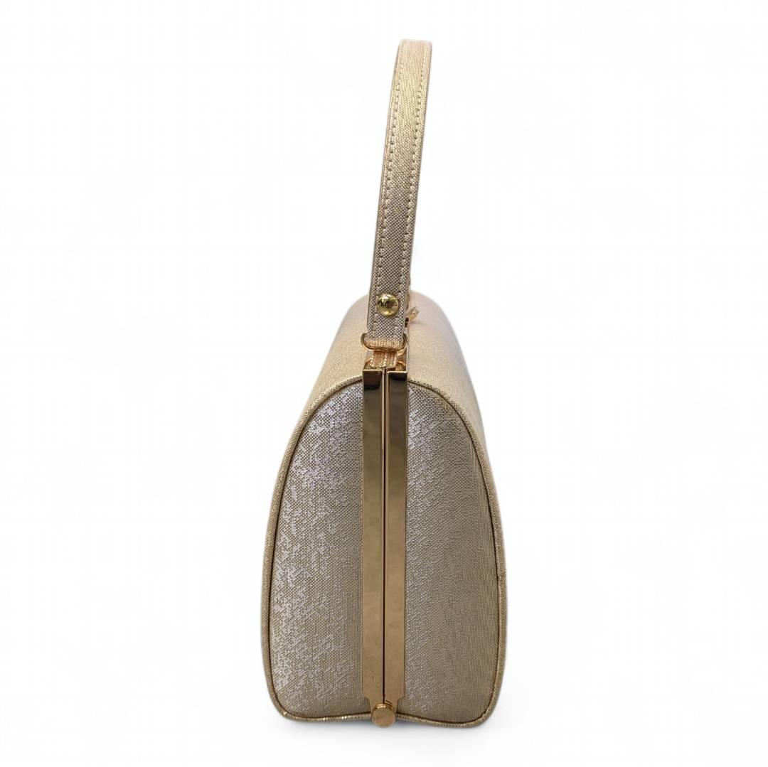 【美品】和装小物 草履 バッグ セット ゴールド
