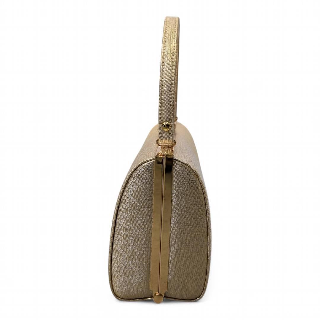 【美品】和装小物 草履 バッグ セット ゴールド