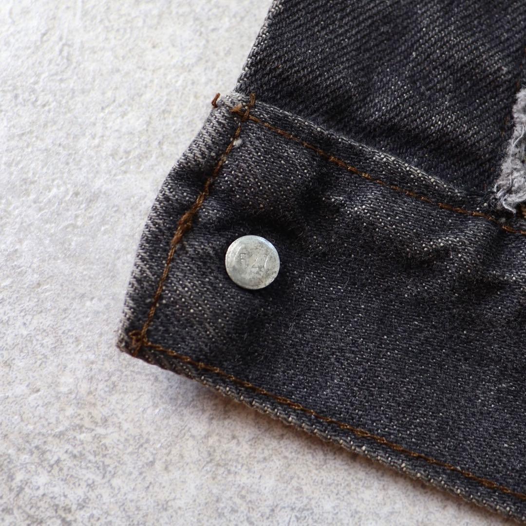 こ様 80s 70506 先染め Levi's リーバイス ブラックジャケット